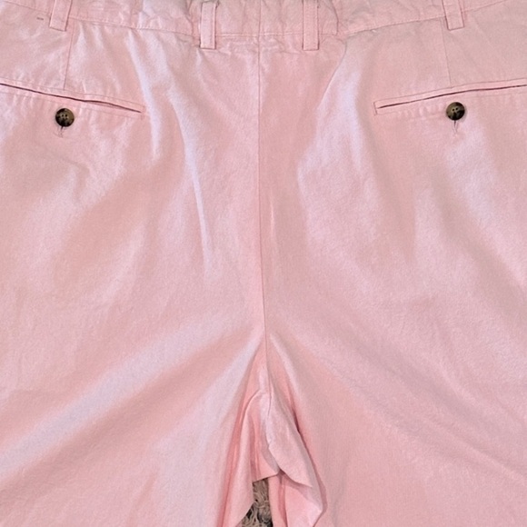Charleston Khakis Men’s Pink Cotton Shorts Size 38R | Preppy Summer Classic - Picture 4 of 9